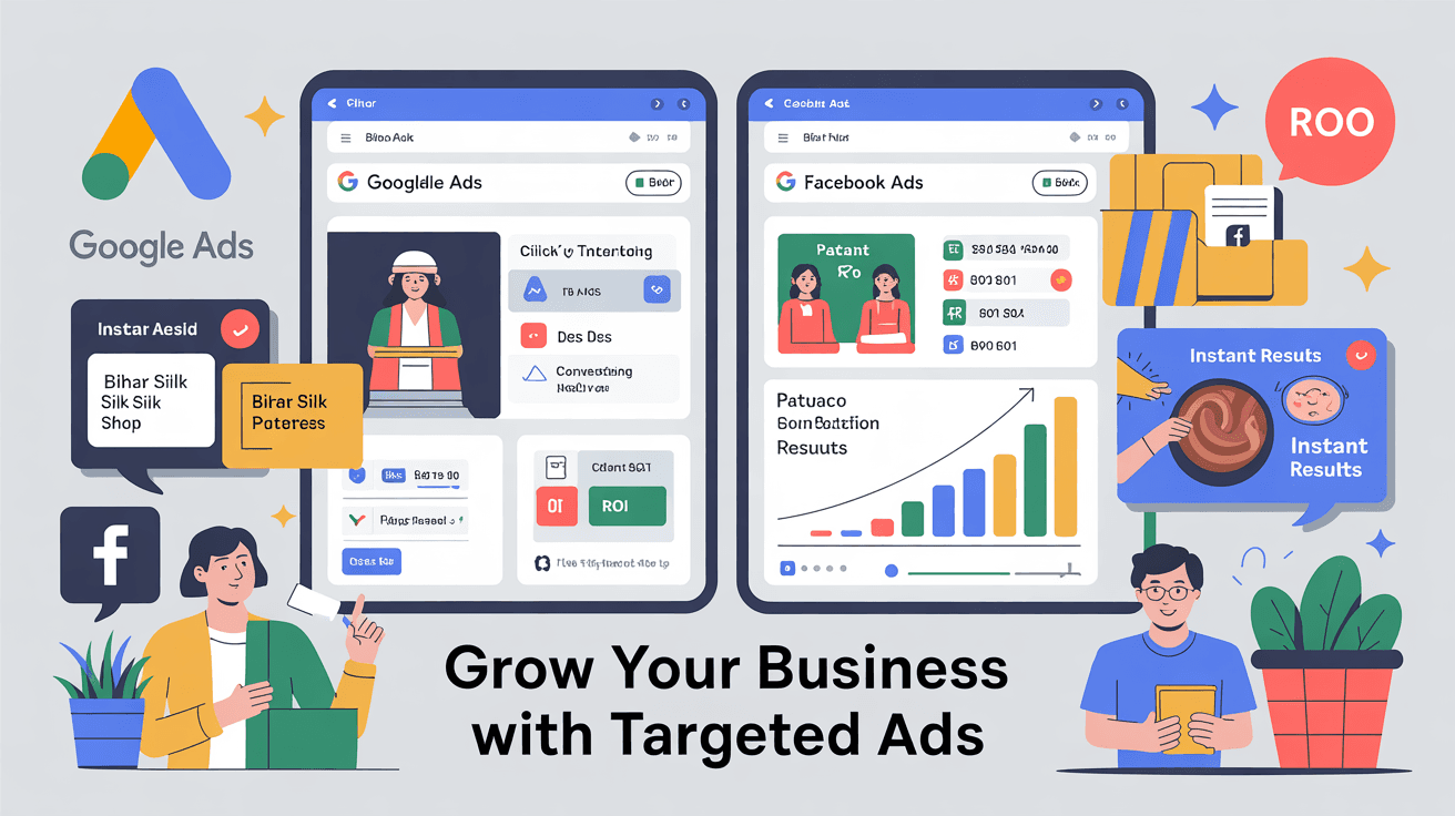 PPC advertising services in Patna - Google Ads Facebook Ads