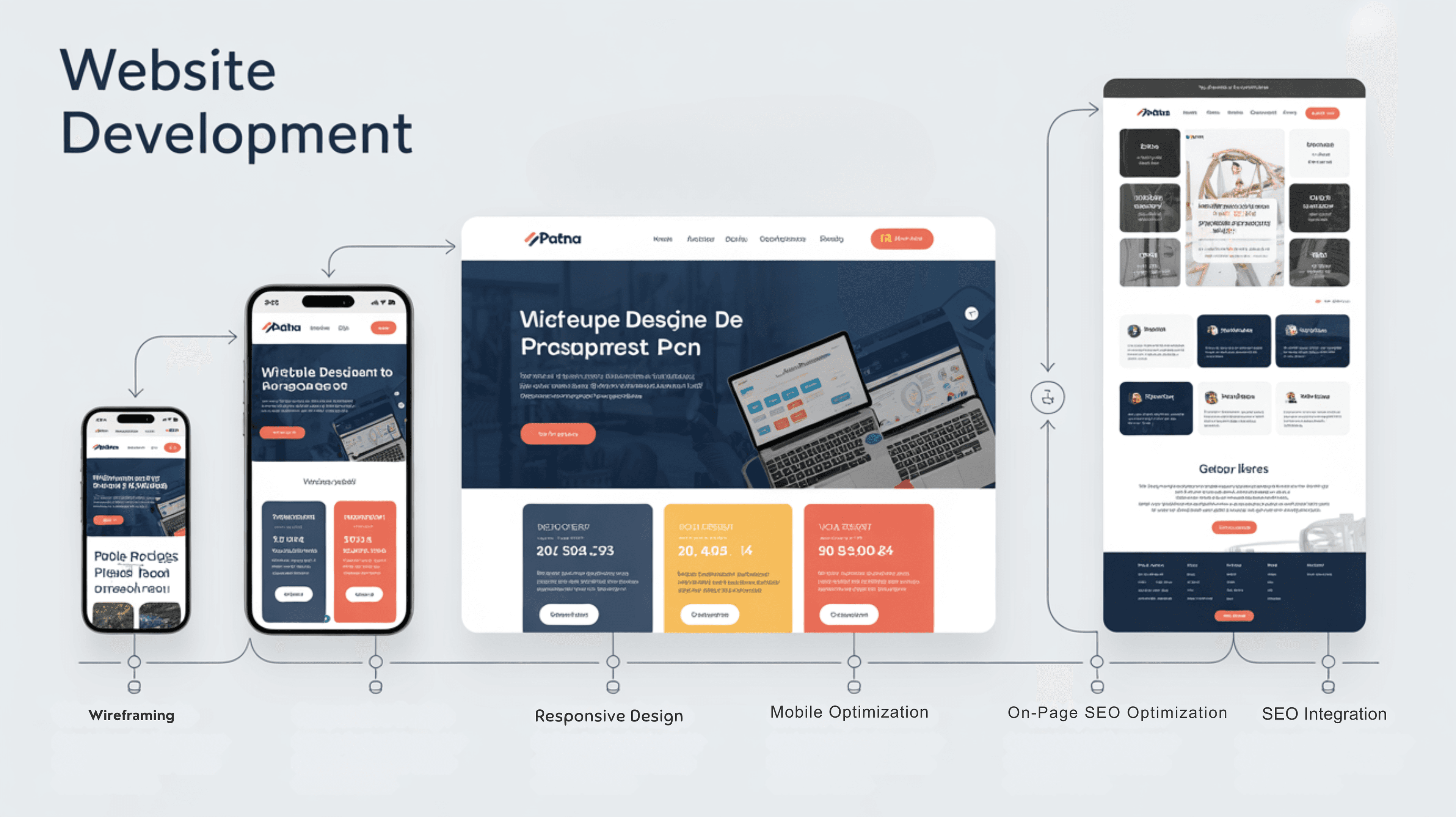 Website development services in Patna - Mobile responsive design